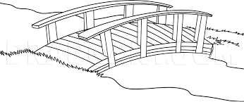 How to draw a dragon's body. How To Draw A Bridge Step By Step Drawing Guide By Dawn Dragoart Com
