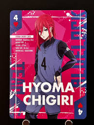Hyōma Chigiri Blue Lock Playing Card Japanese JAPAN H4 Kodansha Very Rare