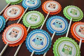 Pin By Veronica Florin On Party Supplies Orange Baby Shower Baby Shower Party Decorations Owl Baby Shower