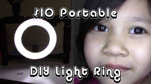 Diy Portable Light Ring Tutorial 10 Youtube