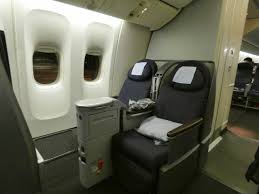 Each one of united's domestic b777 features a small, somewhat cramp first class cabin located in the plane's front. Review Of United Flight From Tokyo To Guam In Business