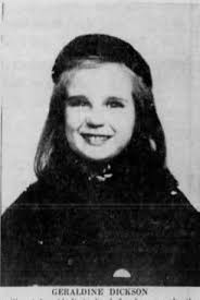 Geraldine F. Wagner “Gerry” Dickson (1939-2017)