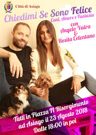 La visione è vietata a chi non sa rispondere alla domanda: Zeigen Chiedimi Se Sono Felice Hund Liebe Und Traume Mit Rosita Celentano Und Asiago 23 August 2018 Engel Vaira