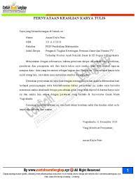 We did not find results for: Contoh Surat Pernyataan Keaslian Skripsi