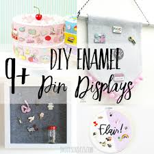 Enamel lapel pin set 25 pcs cartoon cute backpack jackets pin diy crafts hard lapel brooch for kid's women christmas gifts (c) 4.4 out of 5 stars. 9 Diy Enamel Pin Displays Swoodson Says