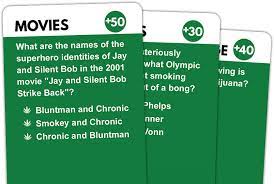 Play Stoner Trivia Race To 420 Card Game Best Weed Game