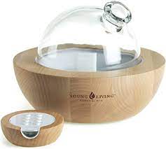 Great deal on my young living aria diffuser. Young Living Aria Diffuser Premium Ultraschall Vernebler Fur Atherische Ole Inkl 2 Atherischen Olen Zitrone Und Pfefferminze Amazon De Drogerie Korperpflege
