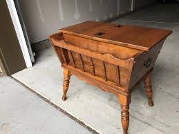 Check spelling or type a new query. Beautiful Vintage Ethan Allen Maple Dough Box Magazine Rack Table L K 1935551824