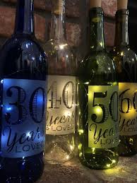 Birthday Love Fairy Light Bottle Cork Light Included Sparkle Light Glittering Twinkle Lantern Bottle Lights Lighted Wine Bottles Wine Bottle Wind Chimes