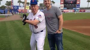 Picture of the Day: Mets P.R. man Jay Horwitz portrays David Wright
