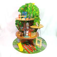 Imaginarium Forest Friends Tree House Play Set W Accessories Rare Tree Animals Imaginarium Miraculous Ladybug Funny Playset Forest Friends
