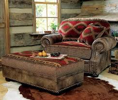 Comfortable Rustic Living Room Unique Fortable Oversized Chairs With Ottoman Rustic Cabin Decor Cabin Furniture Western Home Decor