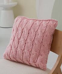 Cushion pad 40cms x 40cms (16x 16) approx 3large buttons. 20 Cute Pillow Patterns You Can Knit Up This Weekend Ideal Me