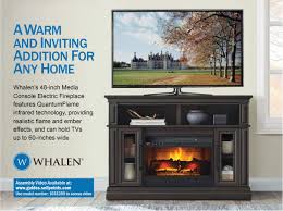 Fits most 55 flat panel tvs up to 100 lbs. Whalen 47 75 In W Acacia Grain With Warm Brown Infrared Quartz Electric Fireplace In The Electric Fireplaces Department At Lowes Com