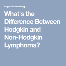 What S The Difference Between Hodgkin And Non Hodgkin Lymphoma Non Hodgkins Lymphoma Hodgkins Lymphoma Lymphoma