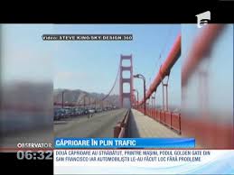Mulți experți aveau să spună că nu poate fi construit un astfel de pod de 2,04 km având în vedere valurile. Podul Golden Gate Din San Francisco Blocat La Ora De Varf De DouÄ CÄprioare Video Antena 1