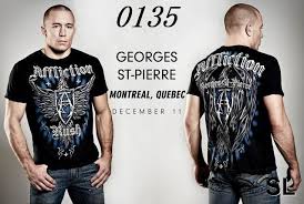 Affliction Coupon Affliction Georges St Pierre Forever T