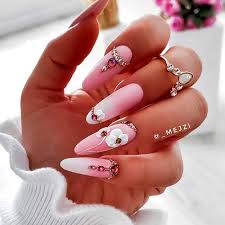 You can get them with a design or just a plain color. Cute Spring Color Almond Nails 2020 Ideas Stylish Belles