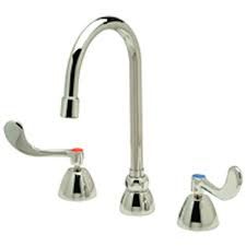 The commercial strength construction and internal components cut down on wear, maintenance, and costs over the lifespan. Zurn 4 In Centerset 2 2 Gpm Gooseneck Faucet With 5 3 8 In Spout In Chrome Z831b4 Xl Hs8 2f The Home Depot