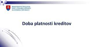3 sa na konci vety bodka nahrádza bodkočiarkou a pripájajú tieto slová: Zmena V Platnosti Kreditov Od 1 1 2018 Sku