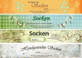 Banderole Verpackung Fur Selbstgestrickte Socken Herbst Socken Stricken Socken Stricken Tabelle Socken Stricken Muster