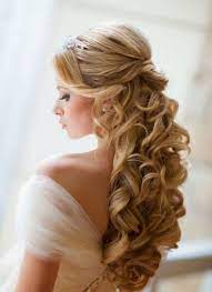 20 Beautiful Half Down Wedding Hairstyle Ideas Hair Styles Long Hair Styles Curly Hair Styles