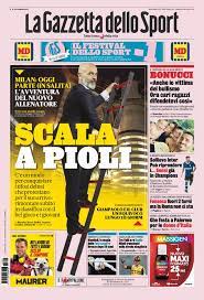 Articolo precedentela gazzetta dello sport, scala a pioli. La Rassegna Stampa Di Mercoledi 9 Ottobre In Primo Piano La Panchina Del Milan Padre Pioli Foto
