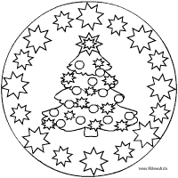 Weihnachtsmandalas Fur Kinder In Der Weihnachtsseite Fur Kinder Im Kidsweb De