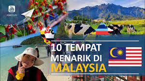 Di malaysia, industri pelancongan merupakan salah satu punca pendapatan negara yang diperoleh melalui pengaliran masuk wang asing. 10 Tempat Menarik Di Malaysia Youtube