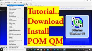 Cara Install Pom Qm For Windows Youtube