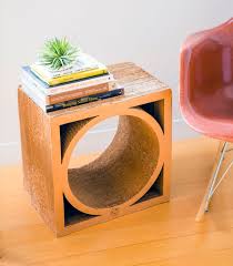 21 Pieces Of Furniture Made From Cardboard Yes Seriously Cardboard Furniture Diy Cardboard Furniture Diy Side Table