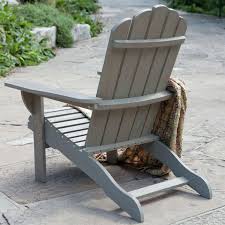 This Weather Resistant Eco Friendly Eucalyptus Wood Adirondack Chair In Driftwood Color Is Wood Adirondack Chairs Adirondack Chair Home Depot Adirondack Chairs