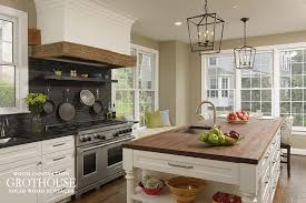 Butcher block adds wonderful warmth to a kitchen. Wood Countertops For Farmhouse Style Kitchens Wood Countertop Butcherblock And Bar Top Blog