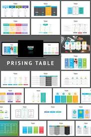 Pricing Table Presentation Powerpoint Template 65109 In 2020 Pricing Table Powerpoint Design Templates Powerpoint Presentation Templates