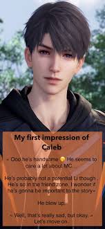 Since I was asked to share more after my Fjord, here's ma boy Caleb! I  think he's my favorite character of the M9.
