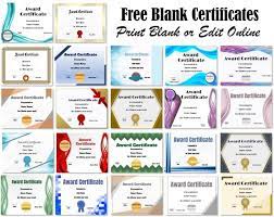 *** free > download free formatted certificates. Free Blank Certificate Print Blank Or Customize Online Free