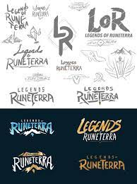 Legends of runeterra was created by the creative team with an extremely vivid and colorful 3d graphics format, giving players a new sense. Legends Of Runeterra Logo Ideation On Behance