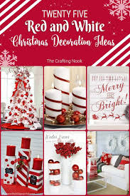Check spelling or type a new query. 25 Red And White Christmas Decoration Ideas The Crafting Nook