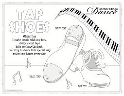 Tap Tap Shoes Coloring Sheet Dance Coloring Pages Tap Dance Kids Dance Classes