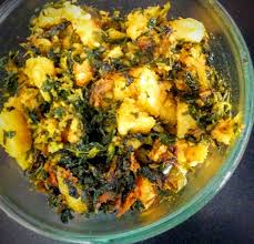 Aloo Methi Recipe Potatoes With Fenugreek Leaves Vegecravings Recipe Methi Recipes Aloo Methi Aloo Methi Recipe