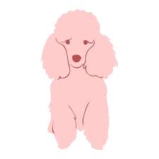 Download Girl With Poodle Cuttable Design