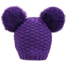 Accessorize with hoop earrings or your favorite pair and some layered necklaces for an easy outfit. Simplicity Women S Cute Knit Fuzzy Pompom Winter Beanie Hat Overstock 17638924