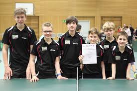 Bawu Mannschaftsvizemeister Der Schuler Tischtennis In Weinheim