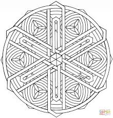 Mandala art free coloring pages. Celtic Knot Mandala Coloring Page Free Printable Coloring Pages Coloring Home