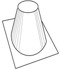 Roof jack to be selected from page 2 of these (see figure 8.) the flue collar of the transit cap must fit over the flue pipe of the flue assembly. Shop 6 4 3 6 12 Pitch Tapered Roof Jack Brown At Mccoy S
