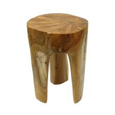 Suchen oder inserieren sie neue oder gebrauchte angebote mit kleinanzeigen aus dem bereich holz. Teakholz Hocker Rund 3 Fussen Geschliffen Kaufen