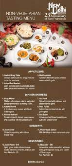 New Delhi Indian Restaurant Of San Francisco Pictorial Menu Tasting Menu Non Vegetarian 1 Hariyali Murg Tikka 2 Food Indian Food Menu Indian Food Recipes