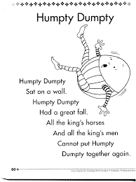 Humpty Dumpty Nursery Rhyme Printable Images Pictures Humpty Dumpty Nursery Rhyme Nursery Rhymes Nursery Rhymes Preschool Crafts