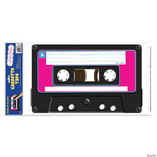 It was introduced in september 1963. Awesome 80s Cassette Tape Wall Cling Oriental Trading