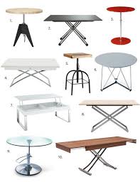 Best Height Adjustable Tables 2013 Adjustable Height Table Adjustable Table Coffee Table Small Space